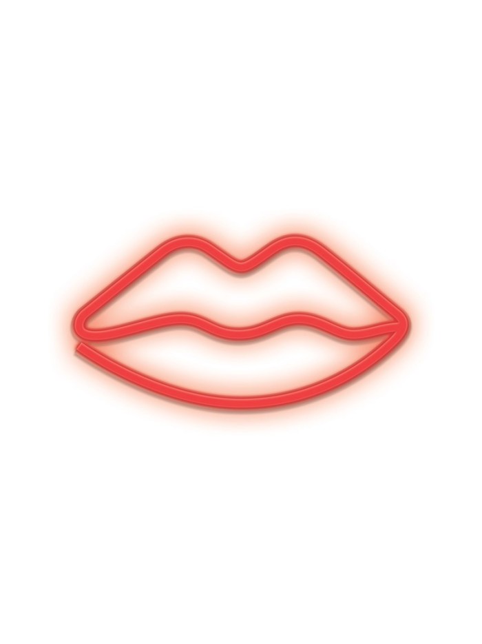 Lampara forever neon led lips red Lampara forever neon led lips red