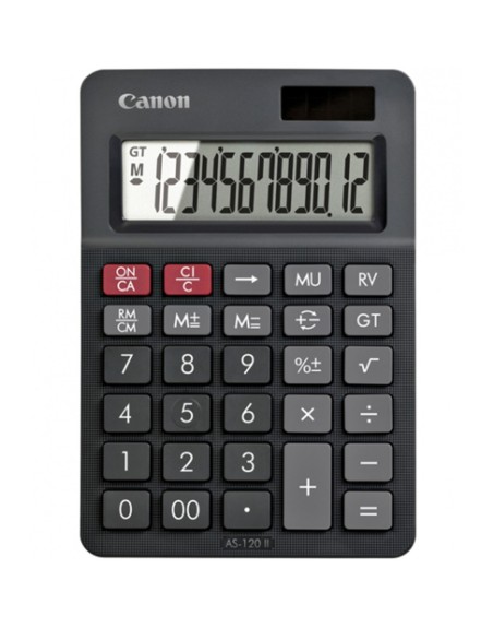 Calculadora canon sobremesa as - 120ii - 12 digitos