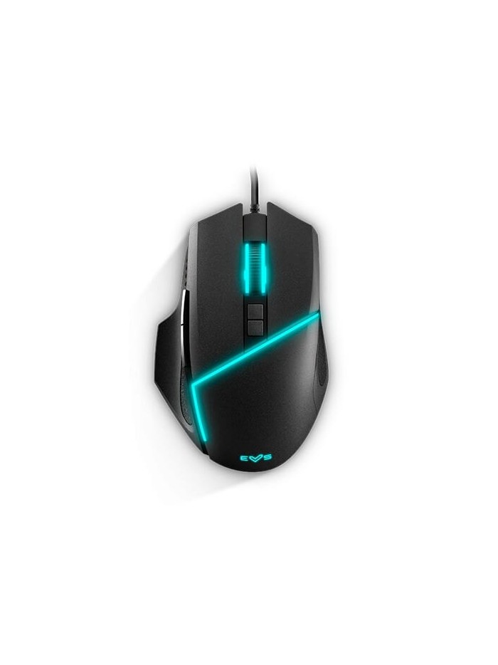 Mouse raton optico energy sistem gaming esg m2 flash 6400dpi - 66ips - 8 botones - usb - led rgb - negro Mouse raton optico energy sistem gaming esg m2 flash 6400dpi - 66ips - 8 botones - usb - led rgb - negro