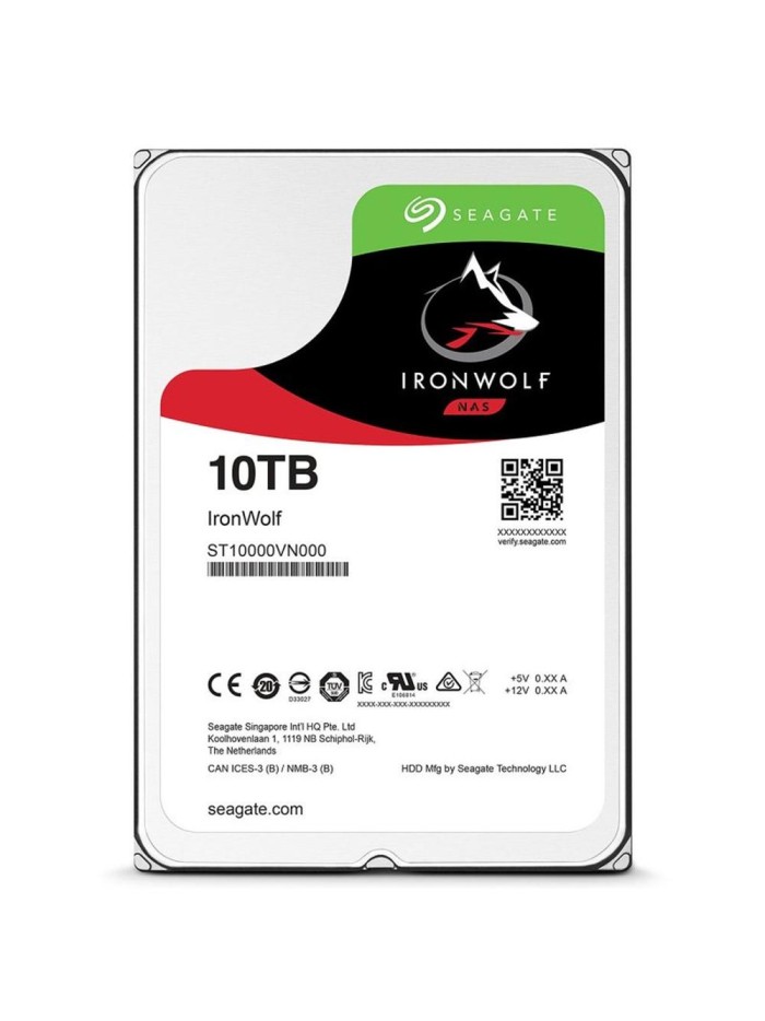 Disco duro interno hdd seagate ironwolf 10tb sata3 256mb Disco duro interno hdd seagate ironwolf 10tb sata3 256mb