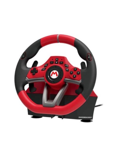 Volante hori mario kart racing wheel pro deluxe para nintendo switch y pc