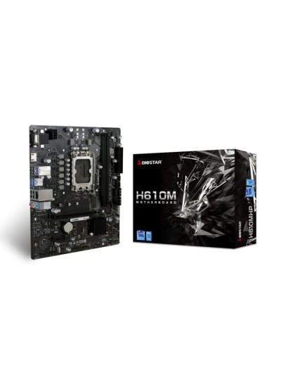 Placa base biostar h610mhp ver 2.0 lga 1700 m - atx
