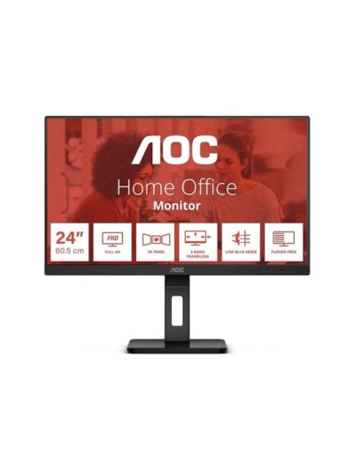 Monitor led 24 aoc 24e3qaf negro