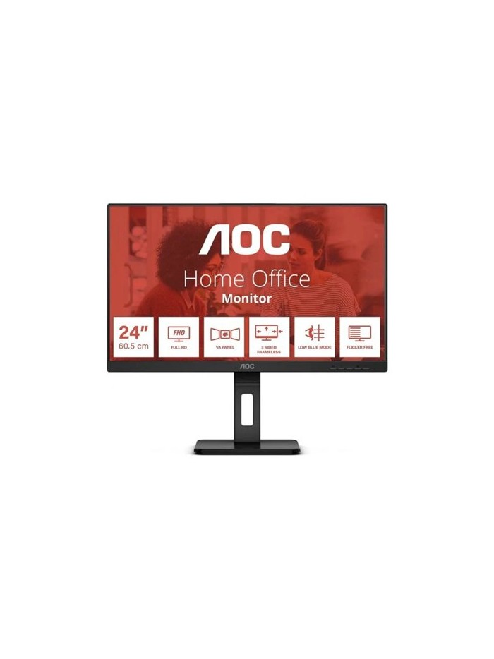 Monitor led 24 aoc 24e3qaf negro Monitor led 24 aoc 24e3qaf negro