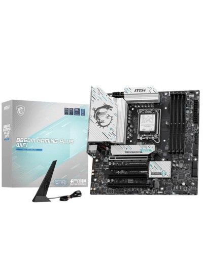 Placa base msi b860m gaming plus wifi matx ddr5 lga 1851