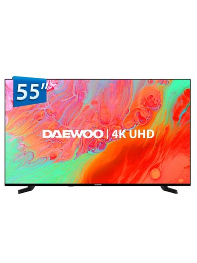 Tv daewoo 55 pulgadas led 4k uhd - 55dm65uv - smart tv