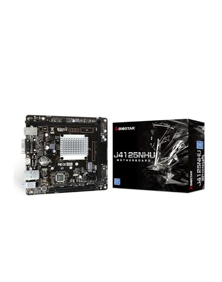 Placa base biostar j4125nhu mitx cpu integrada