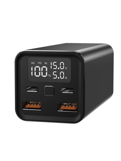 Bateria externa portatil powerbank leotec 65w power delivery 20000mah