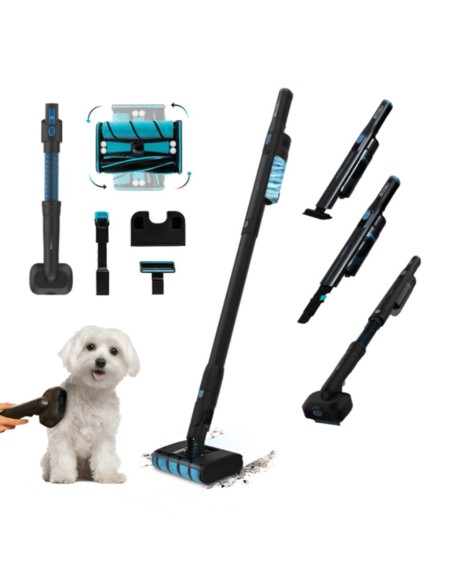 Aspirador vertical cecotec scoba 2100 twice animal 210w