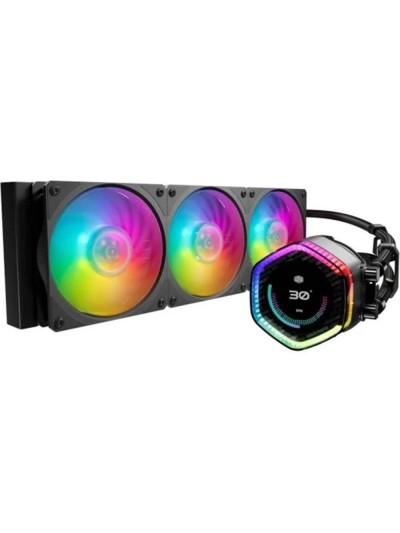 Kit refrigeracion liquida coolermaster ml 360 ion black argb 3 x 120mm