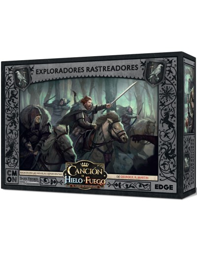 Juego de mesa asmodee cancion de hielo y fuego: exploradores rastreadores pegi 14