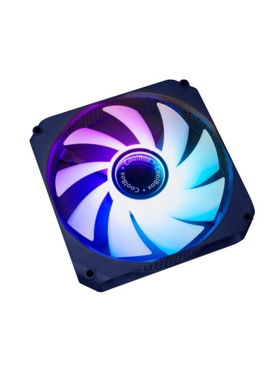 Ventilador caja coolbox infinity argb 120 mm.