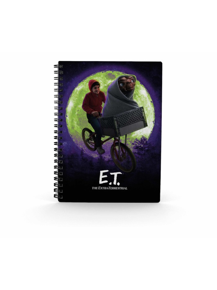 Libreta efecto 3d bici elliot e.t. Libreta efecto 3d bici elliot e.t.