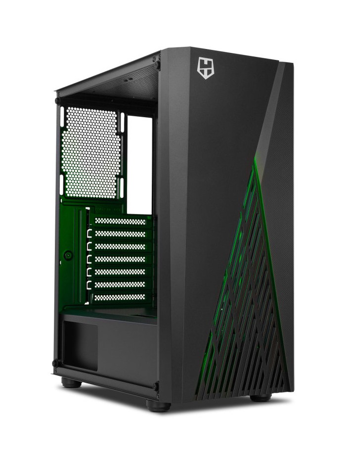 Caja ordenador gaming nox hummer frost atx 1 x usb 3.0 2 x usb 2.0 negra argb Caja ordenador gaming nox hummer frost atx 1 x usb 3.0 2 x usb 2.0 negra argb