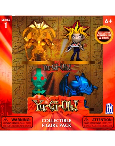 Figuras yu - gi - oh! pack 4