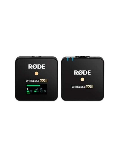 Microfono rode wireless go ii single usb tipo c - trs - 50hz - omnidirectional