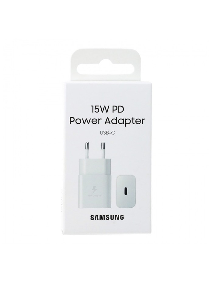 Cargador samsung usb tipo - c 15w sin cable blanco ep - t1510 Cargador samsung usb tipo - c 15w sin cable blanco ep - t1510
