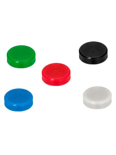 Iman para sujecion liderpapel ecouse pp reciclado para pizarra magnetica 35 mm caja de 10 unidades