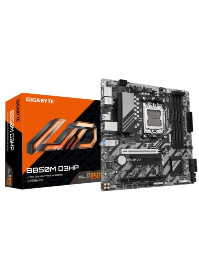 Placa base gigabyte b850m d3hp matx - 4x ddr5
