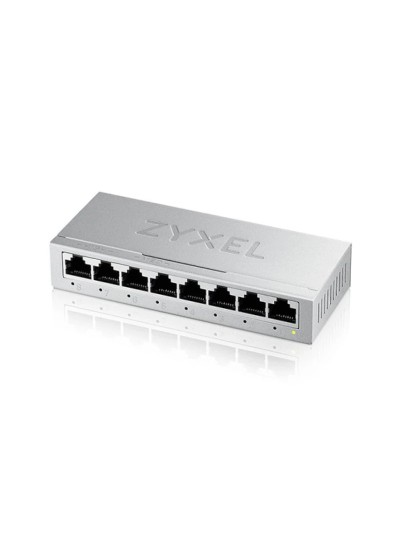 Switch 8 puertos zyxel gs - 108bv5 8xgbe mini desktop