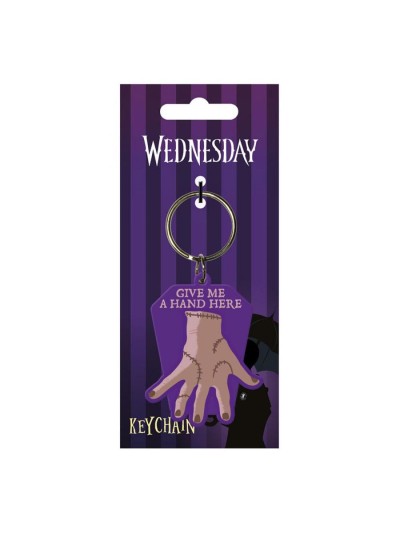 Llavero pyramid wednesday addams give me a hand