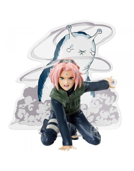 Figura banpresto naruto shippuden panel spectacle haruno sakura 9cm