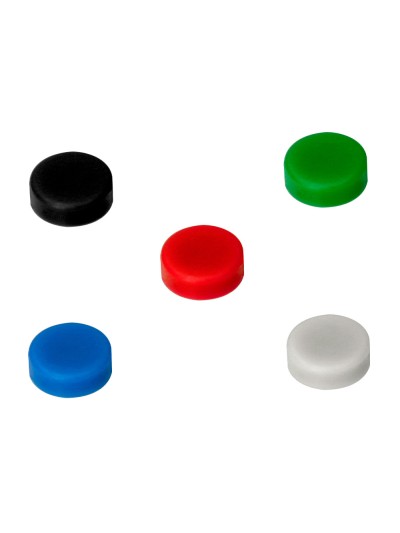 Iman para sujecion liderpapel ecouse pp reciclado para pizarra magnetica 25 mm caja de 10 unidades