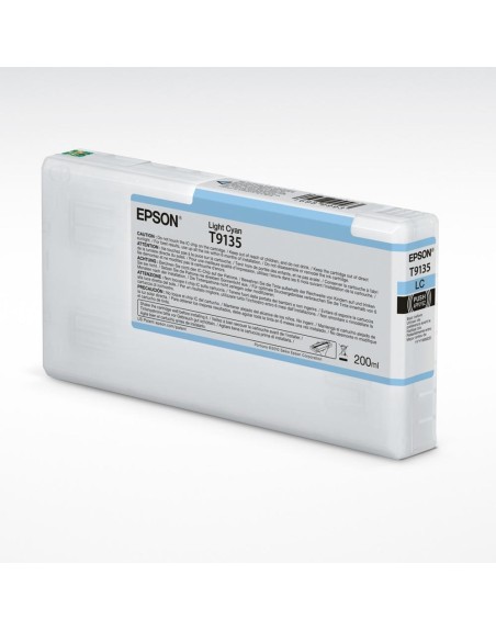 Cartucho tinta epson t9135 light cyan 200ml