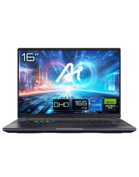 Portatil gigabyte aorus 16x 19kg - 43esc94sd i7 - 13650hx 16gb ssd 1tb freedos
