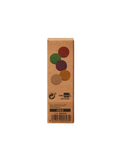 Iman para sujecion liderpapel ecouse pp reciclado para pizarra magnetica 25 mm caja de 10 unidades