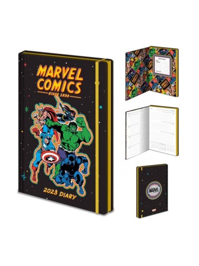Diario 2023 pyramid marvel comic's