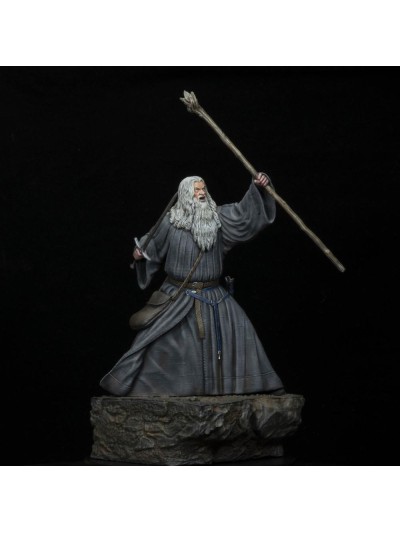 Figura el señor de los anillos gandalf en moria 18 cm