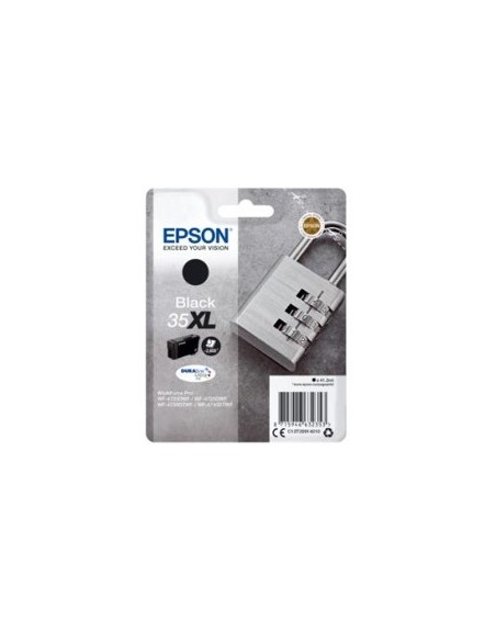 Cartucho tinta epson c13t35914010 negro 35xl - 2600 paginas - candado