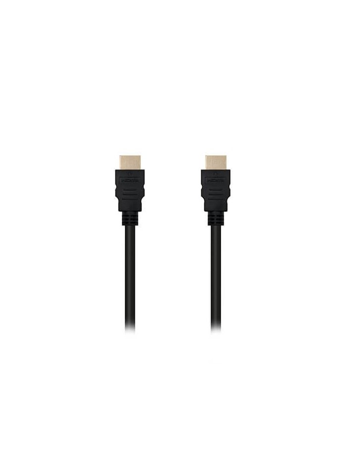 Cable hdmi 1.4 tipo a a hdmi tipo a nanocable 5m - macho - macho - alta velocidad - 4k - 10.2gbps - negro Cable hdmi 1.4 tipo a a hdmi tipo a nanocable 5m - macho - macho - alta velocidad - 4k - 10.2gbps - negro