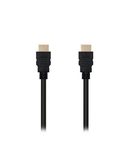 Cable hdmi 1.4 tipo a a hdmi tipo a nanocable 5m - macho - macho - alta velocidad - 4k - 10.2gbps - negro