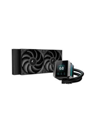 Kit de refrigeracion liquida deepcool mystique 240 argb 240mm negro