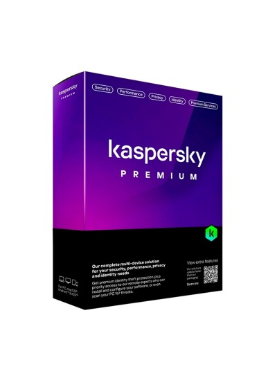 Antivirus kaspersky premium 5 dispositivos 1 año en caja