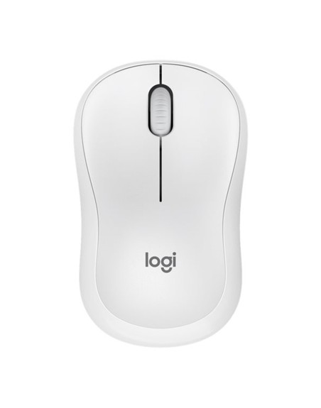 Mouse raton logitech m240 optico bluetooth silent blanco crudo