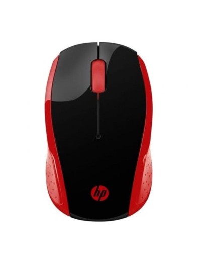 Ratón hp inalámbrico 200 rojo imperíal