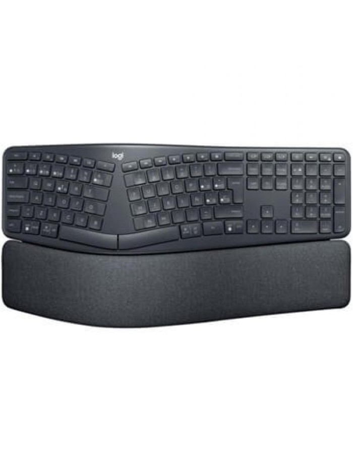 Teclado logitech ergo k860 ergonomico bluetooth & wireless grafito Teclado logitech ergo k860 ergonomico bluetooth & wireless grafito