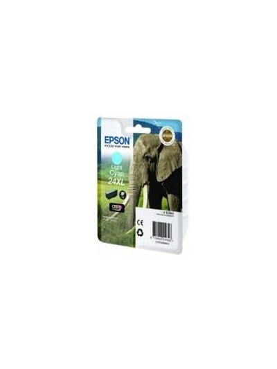 Cartucho tinta epson t243540 cian claro xl xp - 750 c13t24354010 - elefante