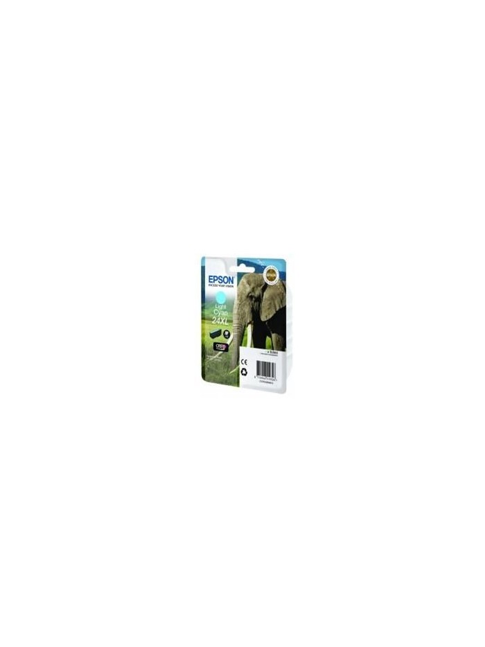 Cartucho tinta epson t243540 cian claro xl xp - 750 c13t24354010 - elefante Cartucho tinta epson t243540 cian claro xl xp - 750 c13t24354010 - elefante