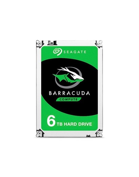 Disco duro interno hdd seagate barracuda st6000dm003 6tb 3.5 pulgadas 5400 rpm - 256mb - sata 3