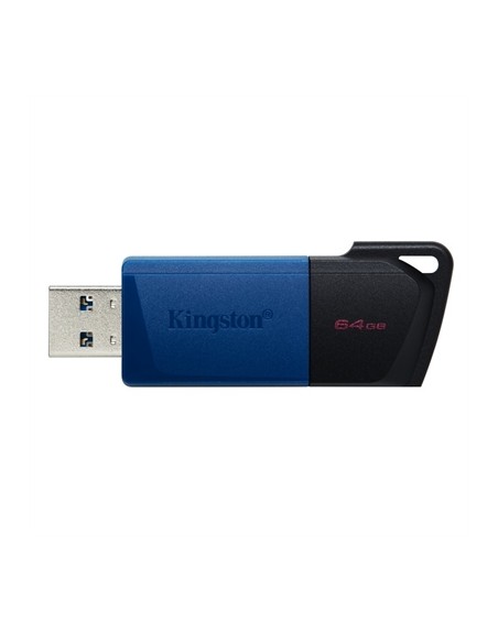 Memoria usb 3.2 kingston 64gb datatraveler dtxm azul