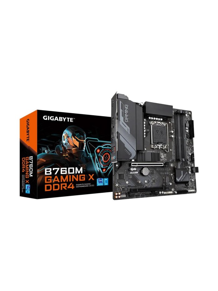 Placa base gigabyte b760m gaming x 1700 m - atx - 4x ddr4 - 4x sata 6gb - s - 3x usb 3.2 - 5x usb 2.0 Placa base gigabyte b760m gaming x 1700 m - atx - 4x ddr4 - 4x sata 6gb - s - 3x usb 3.2 - 5x usb 2.0