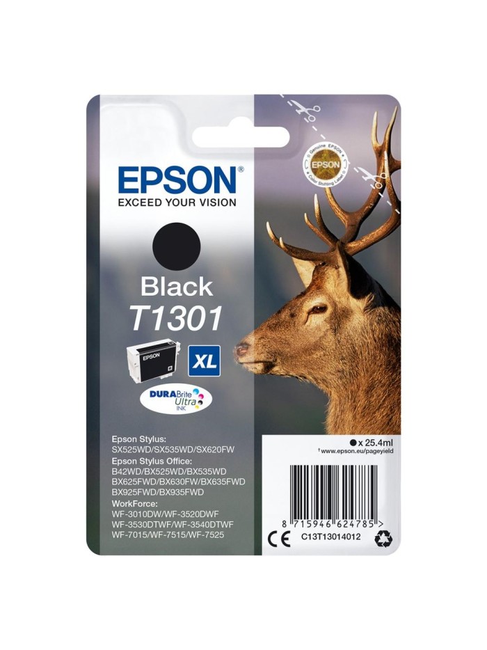 Cartucho tinta epson stylus sx525wd - 620fw - office b42wd - 525wd - 625fwd - 925fwd negro Cartucho tinta epson stylus sx525wd - 620fw - office b42wd - 525wd - 625fwd - 925fwd negro