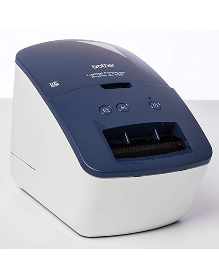 Impresora etiquetas brother ql600b 62mm - 44epm - usb