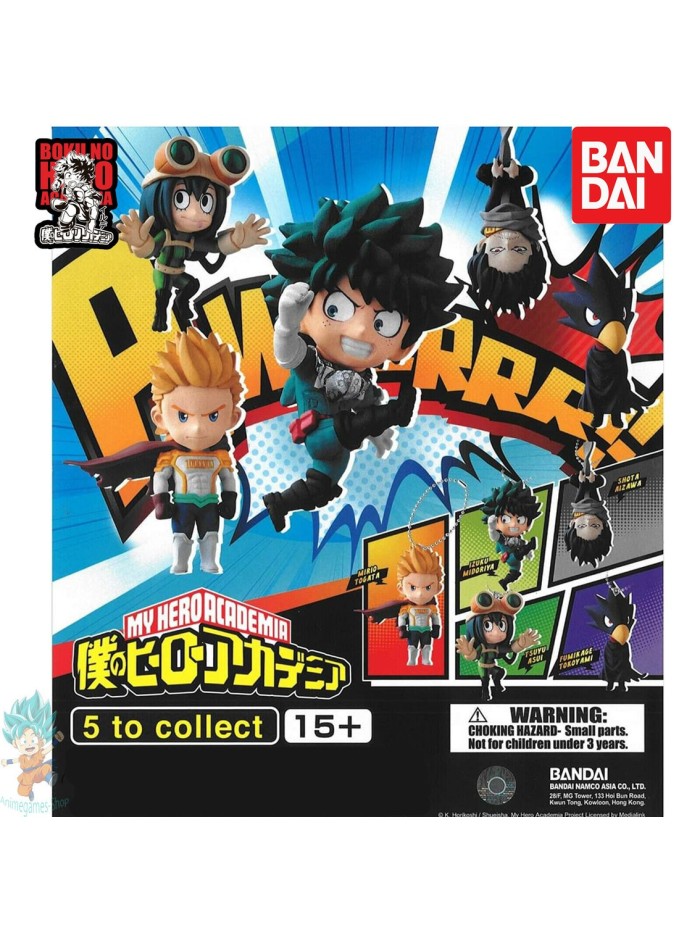 Set gashapon my hero academia llavero deformed mascot smash vol.2 bandai Set gashapon my hero academia llavero deformed mascot smash vol.2 bandai