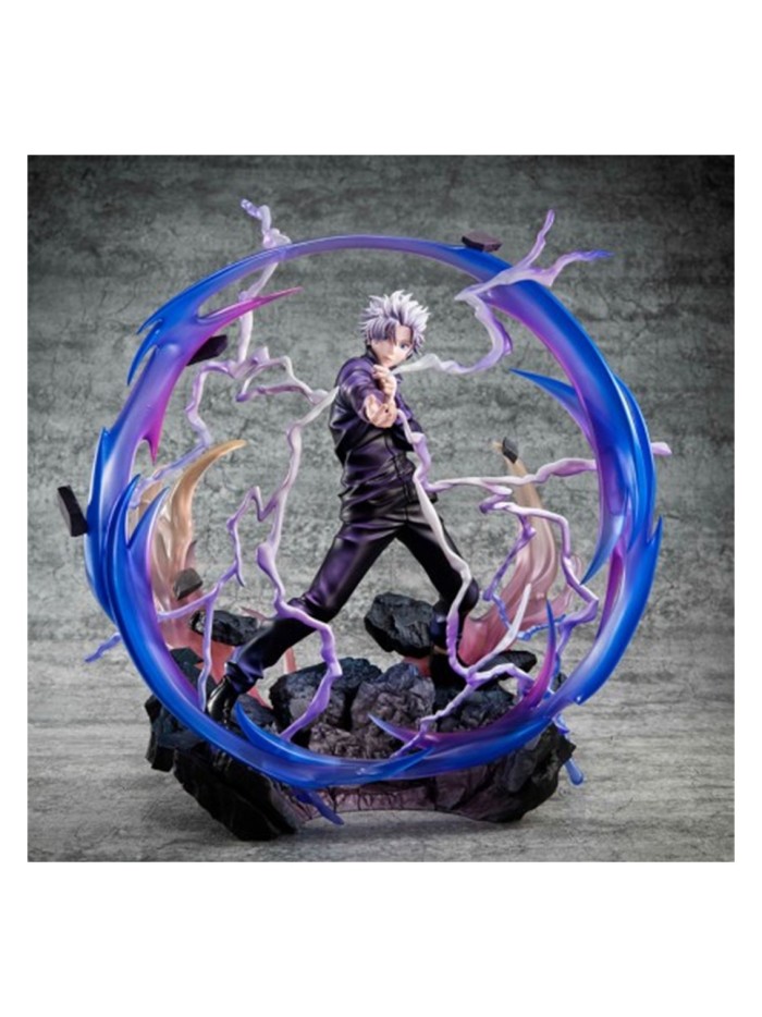 Figura megahouse jujutsu kaisen satoru gojo hollow technique purple dx Figura megahouse jujutsu kaisen satoru gojo hollow technique purple dx