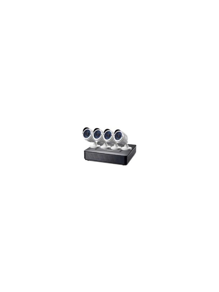 Kit videovigilancia 720p cctv level one 4 canales 4 camaras int - ext + grabador cables iluminacion led (sin hd) Kit videovigilancia 720p cctv level one 4 canales 4 camaras int - ext + grabador cables iluminacion led (sin hd)